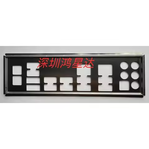 I/O IO Shield Blank Baffle for ASUS X99-E WS /USB3.1 plus Motherboard BackPlate Bezel Blocking Plate