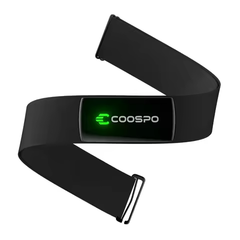 Coospo H9z Rechargeable Heart Rate Monitor Sports and Fitness Heart Rate Sensor for Garmin Wahoo Zwi