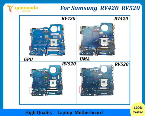 BA41-01579A For Samsung RV420 NP-RV420 RV520 NP-RV520 Laptop motherboard UMB GPU BA41-01608A BA41-01