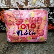 TOTO Double Sided Duvet Blanket Acrylic Synthetic Material from Thailand