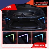RGB Colourful Perodua Bezza 2020-2025 DRL Fog Lamp Daylight LED accessories