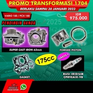 Brt 1704 - Vario Bore UP Package 125/ Vario 150/PCX 150/ADV 150pc Piston Block 62.00 MM