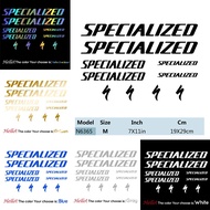 【Hot】SPECIALIZED Decals Road Cycling Stickers For Frame Décor Sticker For MTB Bicycle