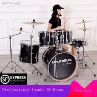 ✥❀Drums adult children s home jazz drums 5 drums 234 cymbals beginners entry practice professional p