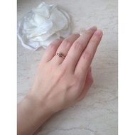 Tff co double love titanium ring