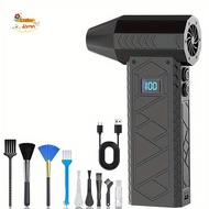 180000RPM Mini Air Blower  Fan Electric Power Display Handheld Dust Cleaner High Speed Duster Cleani