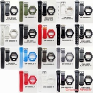 smart watch Aksesori ■❃CASIO G-SHOCK BAND AND BEZEL DW6900 DW6600 100% ORIGINAL