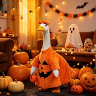 Halloween Pumpkin Outfit Vibrant Pumpkin Face Design Bright Orange Fabric