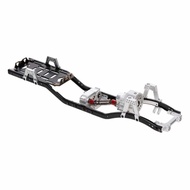 313mm RC Wheelbase Chassis Frame Metal for 1/10 RC Crawler Car Axial SCX10 SCXII Prefixal Gearbox RC