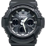 卡西歐 G-SHOCK 手錶 GAW-100B-1A 電波太陽能強韌型多頻段 6 區雙 LED 照明指針/數位雙顯大錶盤金屬錶圈黑色 2017 年 8 月發售 Mikunigaoka 商店