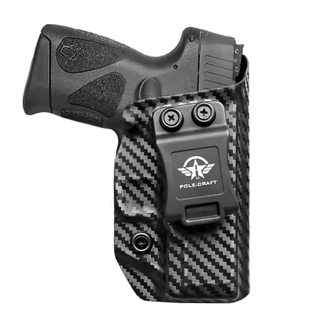 Taurus G3C Holster IWB Kydex Carbon Fiber For Taurus G3C / G2C / G2S / PT111 / PT140 9mm/.40 - Insid