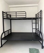 上下床Get in and out of bed  鐵藝  子母床  雙層  高低床  加厚  家用  鐵架床  上下鋪#子母床#上下床#鐵架床