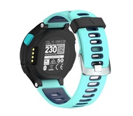Compatible With Garmin Forerunner 235 220 620 630 735 735XT Dual-Color Silicone Watch Straps