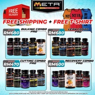 PRO COMBO (FREE POSTAGE + FREE TSHIRT) by META NUTRITION