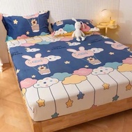 Colorful Balloon Bed Sheet, Soft Poly Cotton, No Blanket, Pillowcase, Mattress Cover 2-10cm