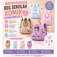 【CAPYBARA 33CM】CP25 Capybara Beg Japan Fashion Beg Sekolah Capybara Beg Belakang Beg galas Backpack 