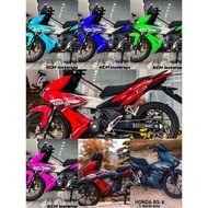 Coverset RSX/HONDA RS-X BODYSET/Colour/Brand HLD/rsx coverset siap tampal sticker