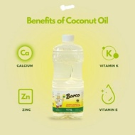 BARCO COCONUT COOKING OIL 1L BOTTLE COCONUT OIL NON-CHOLESTEROL HF