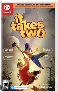 Nintendo Switch 遊戲 It Takes Two Luigi3鬼屋