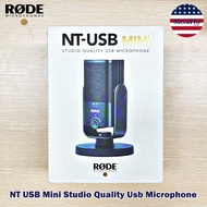 [Rode®] NT USB Mini Studio Quality Usb Microphone Black ไมโครโฟน USB คอนเดนเซอร์ ตั้งโต๊ะ