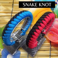 PARACORD BRACELET, Snake Knot 2 colour V1
