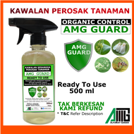 *New* AMG GUARD (READY To Use) 500ml  Kawalan Serangga Organik Racun Whitefly Thrips Neem Oil Strex Garlic