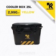 YELLOW ROUTE COOLER BOX 25L - BLACK/YELLOW