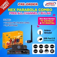 Receiver Nex Combo Stb Dvb T2 Antena Tv Digital (Kuning)