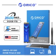 ORICO M.2 SSD PCIe 3.0 SSD NVMe Gen3x4 SSD 512GB 1TB M.2 M-Key 2280 Internal Solid State Drive (J10)