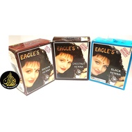 INAI RAMBUT EAGLE'S BLACK, BROWN, CHESTNUT 6pouches Eagles Henna Hair Color Dye
