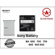 Sacellplanet//readystock//battery Sony//BA600 700 750 800 900 950
