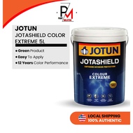 JOTUN Jotashield Colour Extreme 5L Exterior Wall Paint Anti-Fungus Maximum UV Protection Cat Dinding