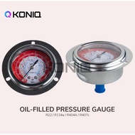 Az Manifold High Press - Oil Filled Pressure Gauge Hc-Og-3.8H