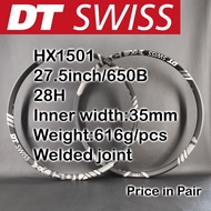 DT SWTSS 27.5inch Doublewall Rim HX1501 FOR AM /FR/DH Width: 35mm
