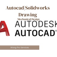 Solidworks | Autocad | 2D to 3D Drawing | Mechanical Design | Hard & Simple Drawing Design | Draftin