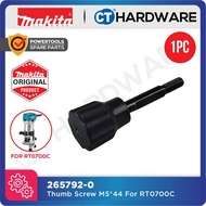 MAKITA 265792-0 THUMB SCREW M5*44 FOR RT0700C [ SPARE PART ]