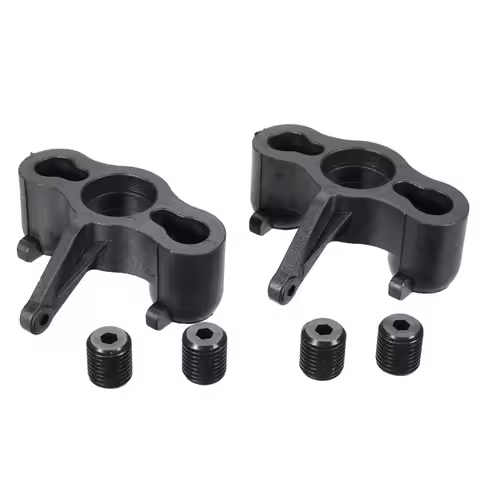 KKZ-2PCS Steering Block Steering Knuckles Hub Carrier EA1003 for JLB Racing CHEETAH 1/10 Brushless R