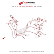 Clutch Shackle - Clutch Cable - Throttle Cable - Switch (F-4-C) HONDA Cb300R (2018+) Parts Catalogue