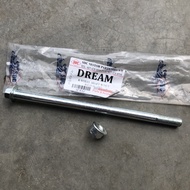 EX5 DREAM REAR WHEEL SHAFT BATANG SHAFT TAYAR TYRE BELAKANG SWING ARM REAR ARM SHAFT WAVE100 EX5 CLA