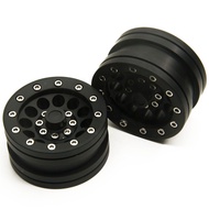 High Quality 1.9\" Beadlock Wheel Rim Alloy Metal Hub 1/10 Axial SCX10 Rock Crawler RC Upgrade Parts