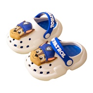 Paw Patrol Kids Sandals Girl Boys Hole Shoes Men's Summer Non Slip Bath For Home Slippers 2024 New Arrival