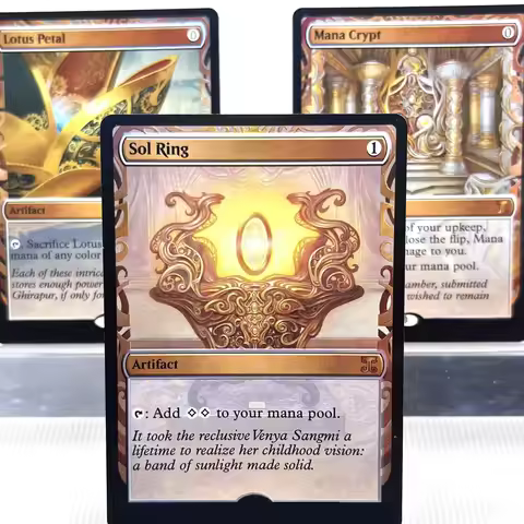 MPS FOIL2-Ⅰ02 Tcg cards proxy magical Chromatic Lantern Scroll the Rack Hangarback Walke Hangarback 