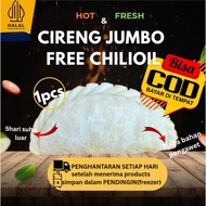 CIRENG JUMBO FREE CHILI OIL - cireng isi 1pcs super jumbo