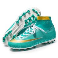 High Ankle Sport Sneakers Mens Indoor Kids Football Boots Turf Soccer Shoes Cleats Training De Futbo