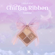Meilinda Chiffon Ribbon Contour 8.8g 4-Shade Palette Melinda Gives A Beautiful Skin Finish.