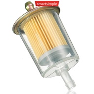 SMARTSIMPLE 1Pc Motorcycle Petrol Gas Fuel Gasoline Oil Filter Element For Scooter Moped Scooter Dir