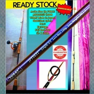 ASUKA JIGGING ROD ANODIZED JIGGING ROD SPINNING PE1-3 ONE PIECE pack paper /pvc tube✅