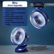 Portable Folding Fan Kipas Portable Kipas Angin Duduk Meja Mini Fan Isi Ulang USB Kipas Angin Kecil