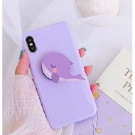 ●READY STOCK ON HAND BTS WHALE WHALIEN TINYTAN ACRYLIC PHONE GRIP POPSOCKET GRIPTOCK MAGNET CUTE