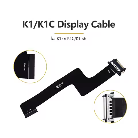 Creativity K1 K1C or K1 SE 6.37 Inch Full-Color Touch Screen Kit 162mm for K1 Series Printer Display